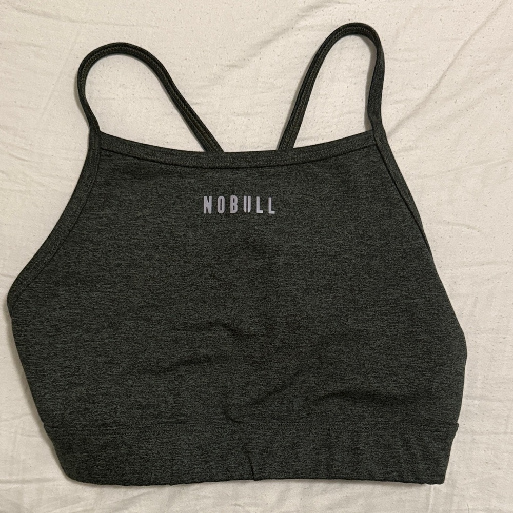 NOBULL Women's Forest Green Sports Bra